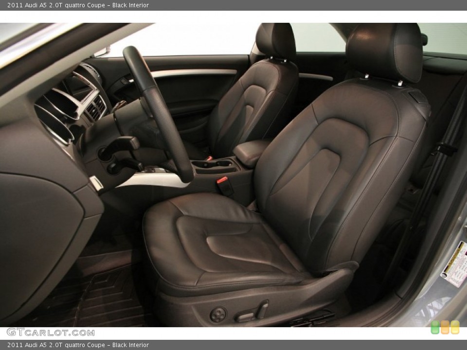 Black Interior Front Seat for the 2011 Audi A5 2.0T quattro Coupe #85855063