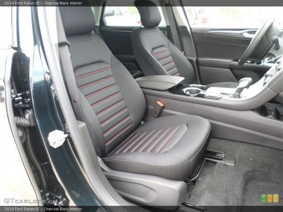 Charcoal Black Interior Front Seat for the 2014 Ford Fusion SE #85858561