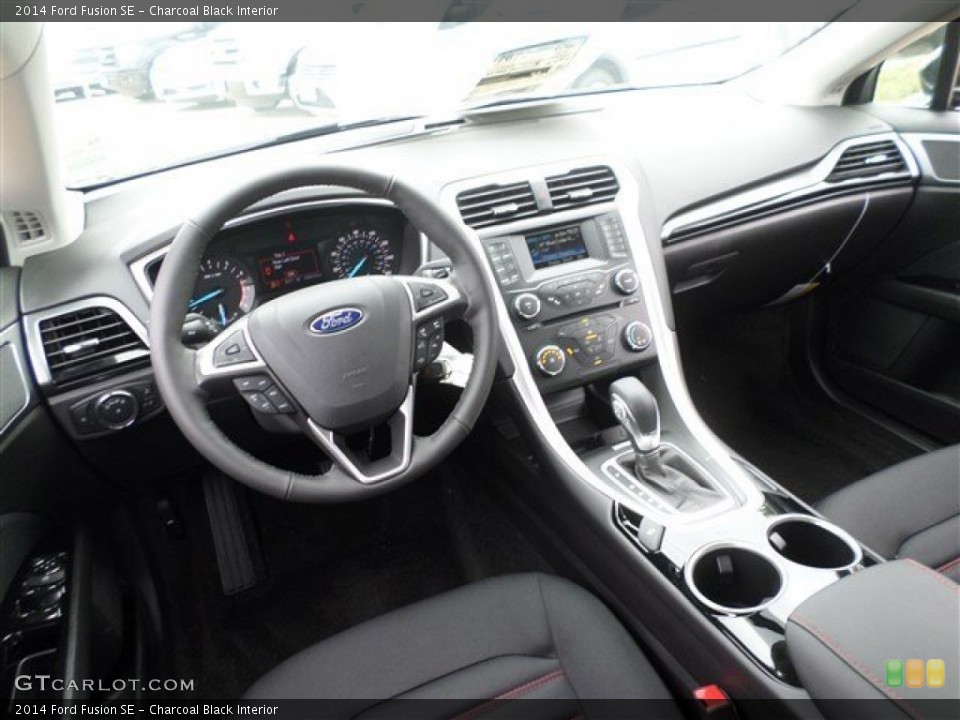 Charcoal Black Interior Dashboard for the 2014 Ford Fusion SE #85858663