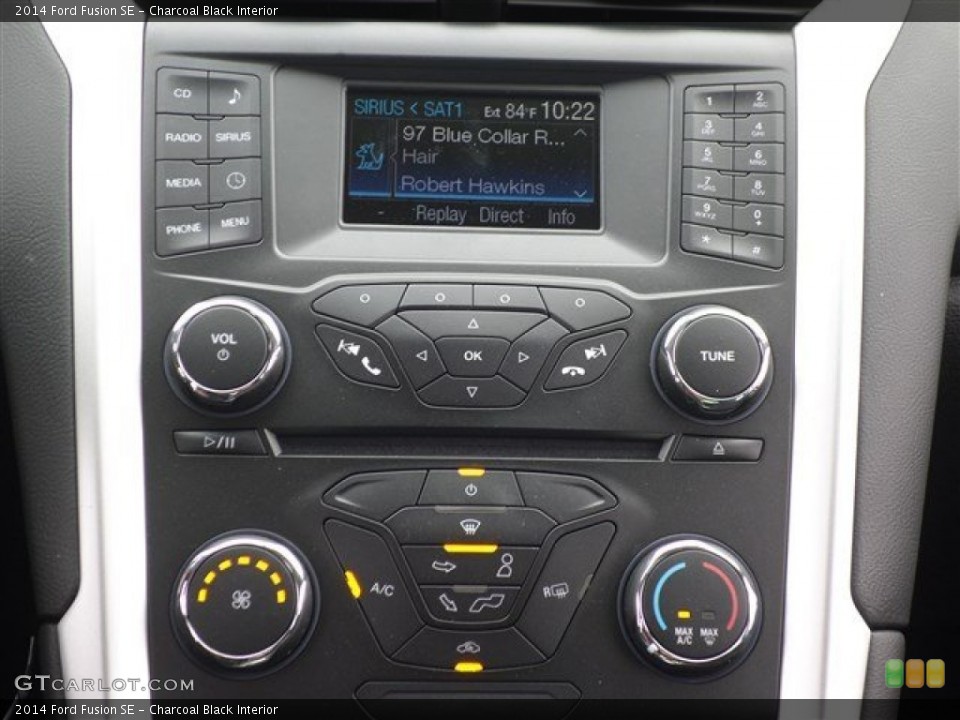 Charcoal Black Interior Controls for the 2014 Ford Fusion SE #85858768
