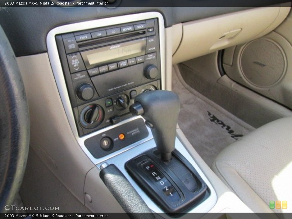 Parchment Interior Transmission for the 2003 Mazda MX-5 Miata LS Roadster #85859199