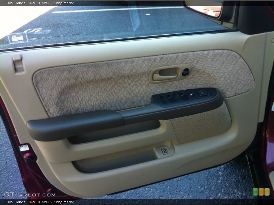 Ivory Interior Door Panel for the 2005 Honda CR-V LX 4WD #85859422