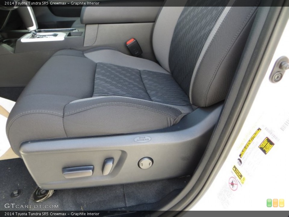 Graphite Interior Front Seat for the 2014 Toyota Tundra SR5 Crewmax #85862308