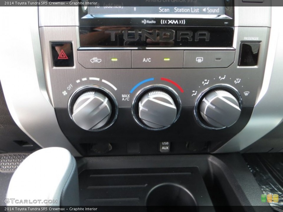 Graphite Interior Controls for the 2014 Toyota Tundra SR5 Crewmax #85862407