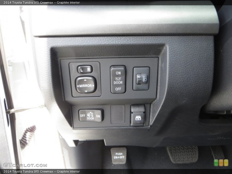 Graphite Interior Controls for the 2014 Toyota Tundra SR5 Crewmax #85862518