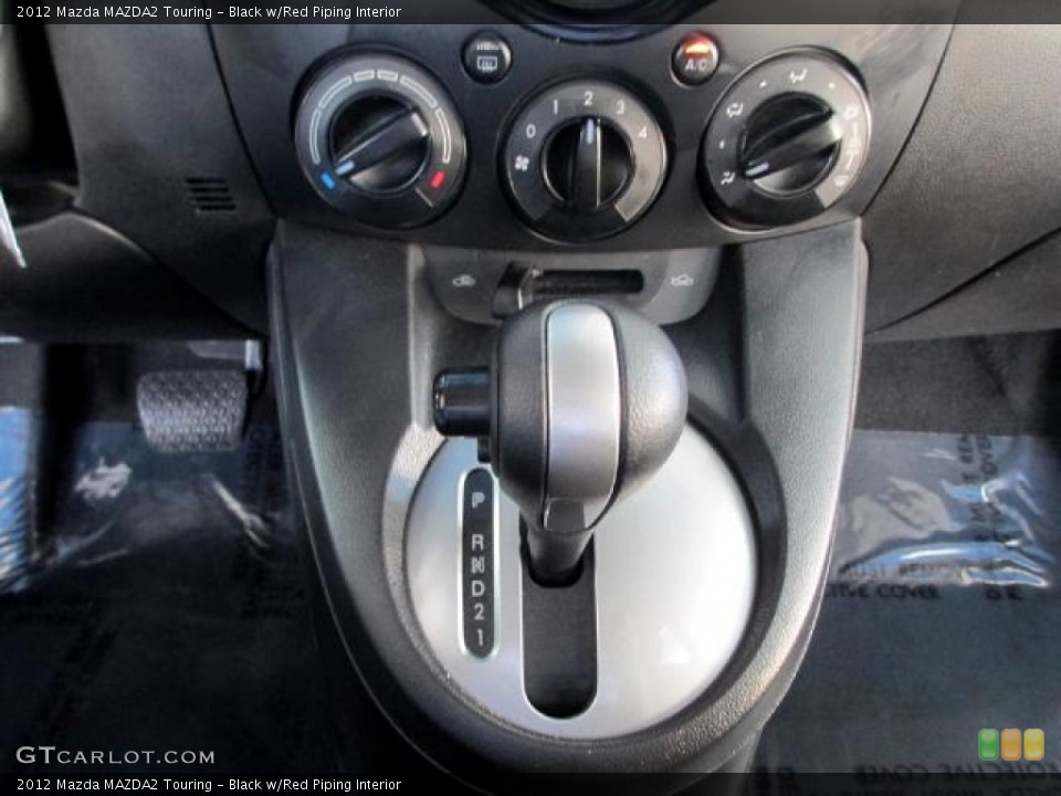 Black w/Red Piping Interior Transmission for the 2012 Mazda MAZDA2 Touring #85862935