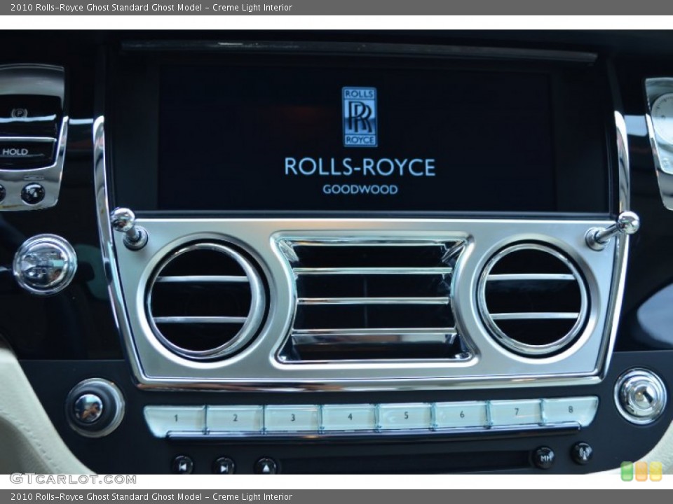 Creme Light Interior Controls for the 2010 Rolls-Royce Ghost  #85863067