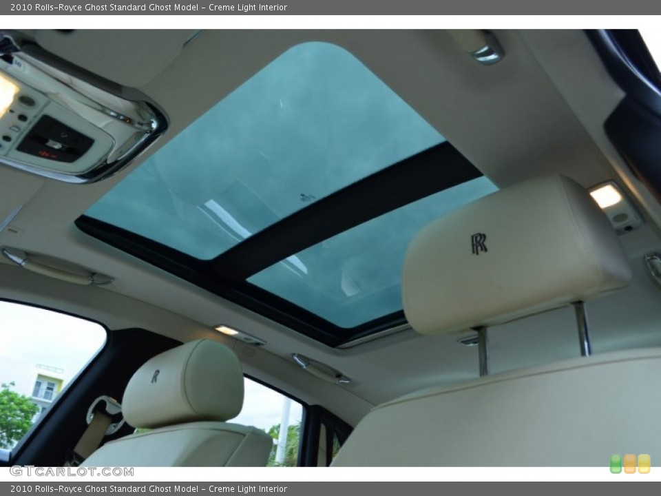 Creme Light Interior Sunroof for the 2010 Rolls-Royce Ghost  #85863091