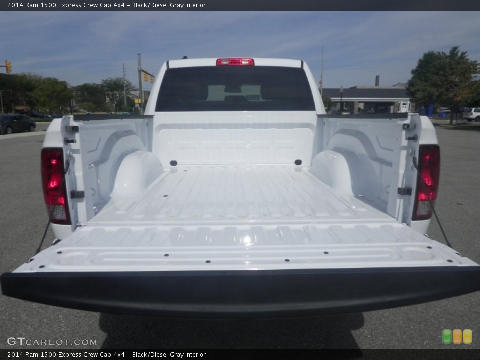 Black/Diesel Gray Interior Trunk for the 2014 Ram 1500 Express Crew Cab 4x4 #85864645