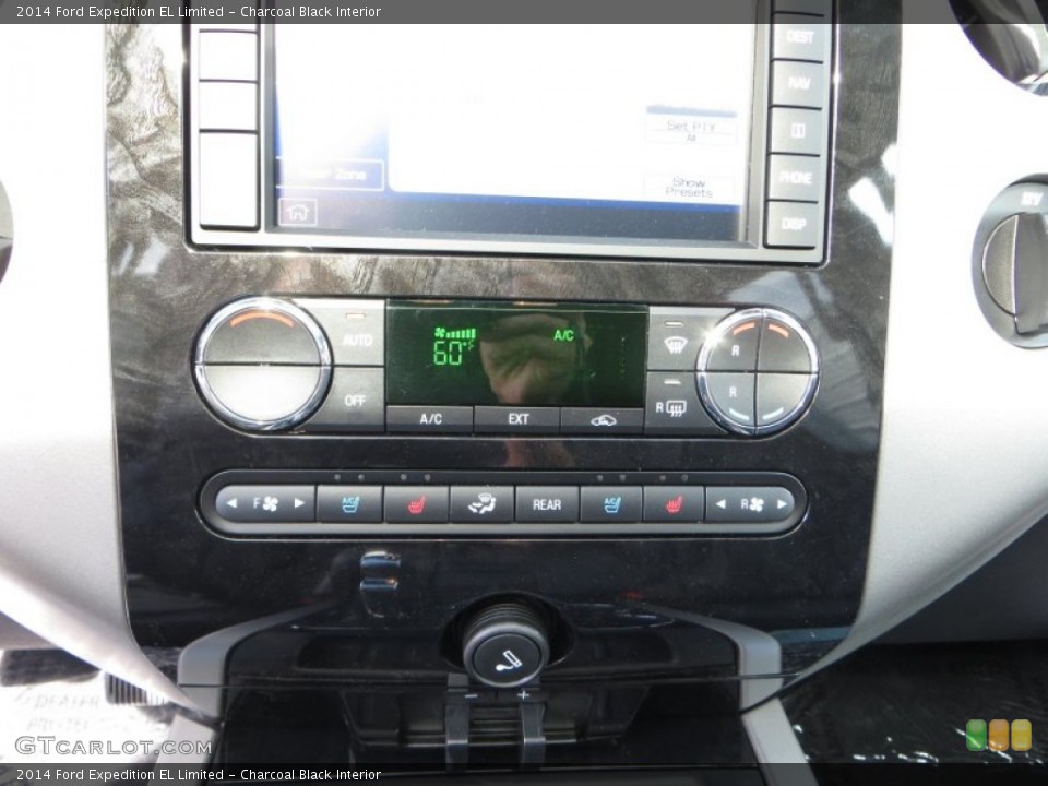 Charcoal Black Interior Controls for the 2014 Ford Expedition EL Limited #85865452