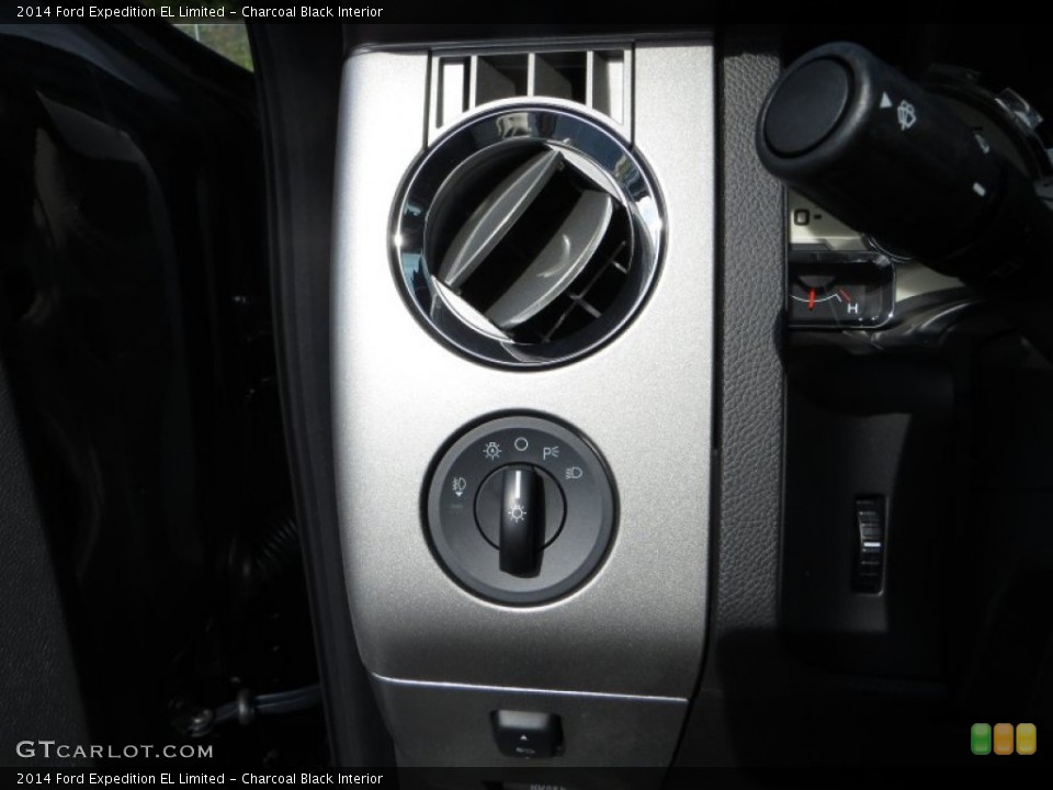 Charcoal Black Interior Controls for the 2014 Ford Expedition EL Limited #85865579