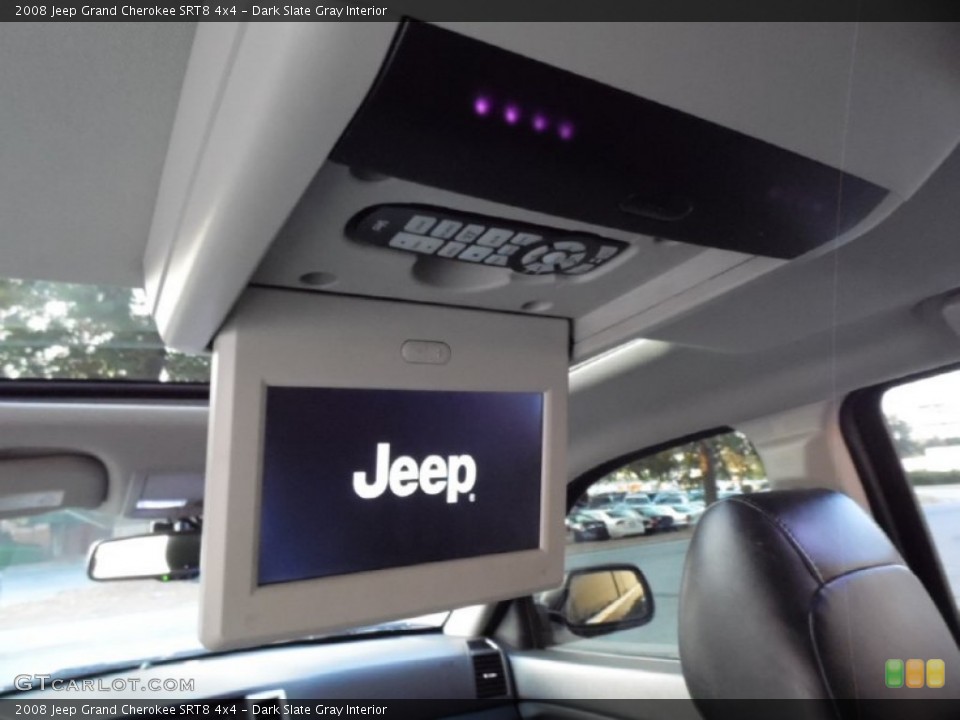 Dark Slate Gray Interior Entertainment System for the 2008 Jeep Grand Cherokee SRT8 4x4 #85866997