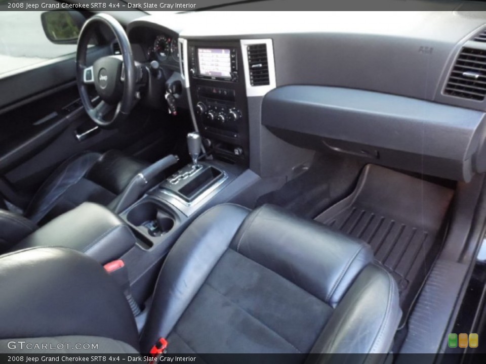 Dark Slate Gray Interior Dashboard for the 2008 Jeep Grand Cherokee SRT8 4x4 #85867945