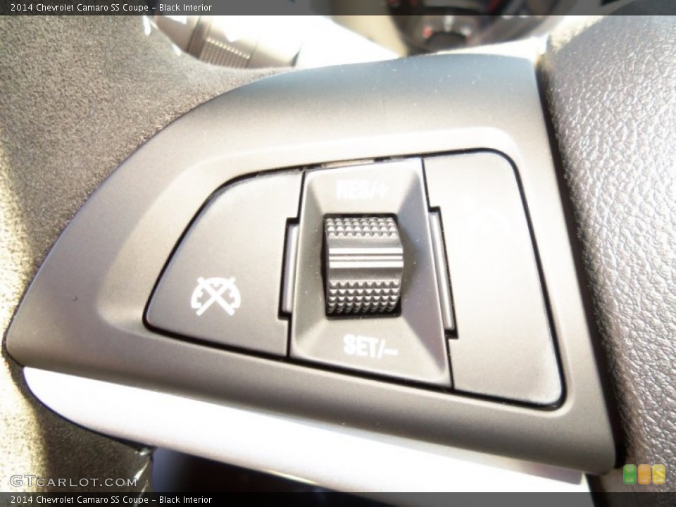 Black Interior Controls for the 2014 Chevrolet Camaro SS Coupe #85867954