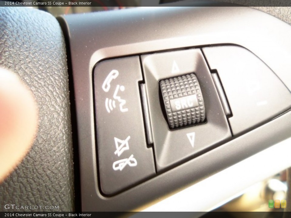 Black Interior Controls for the 2014 Chevrolet Camaro SS Coupe #85867982