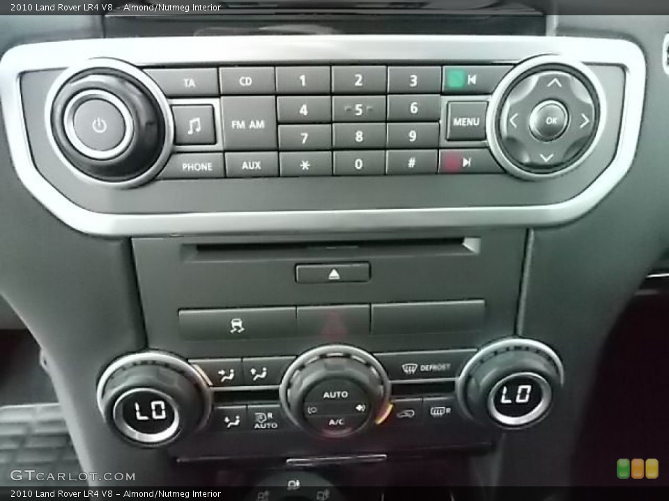 Almond/Nutmeg Interior Controls for the 2010 Land Rover LR4 V8 #85868239