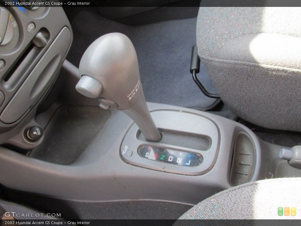 Gray Interior Transmission for the 2002 Hyundai Accent GS Coupe #85868251