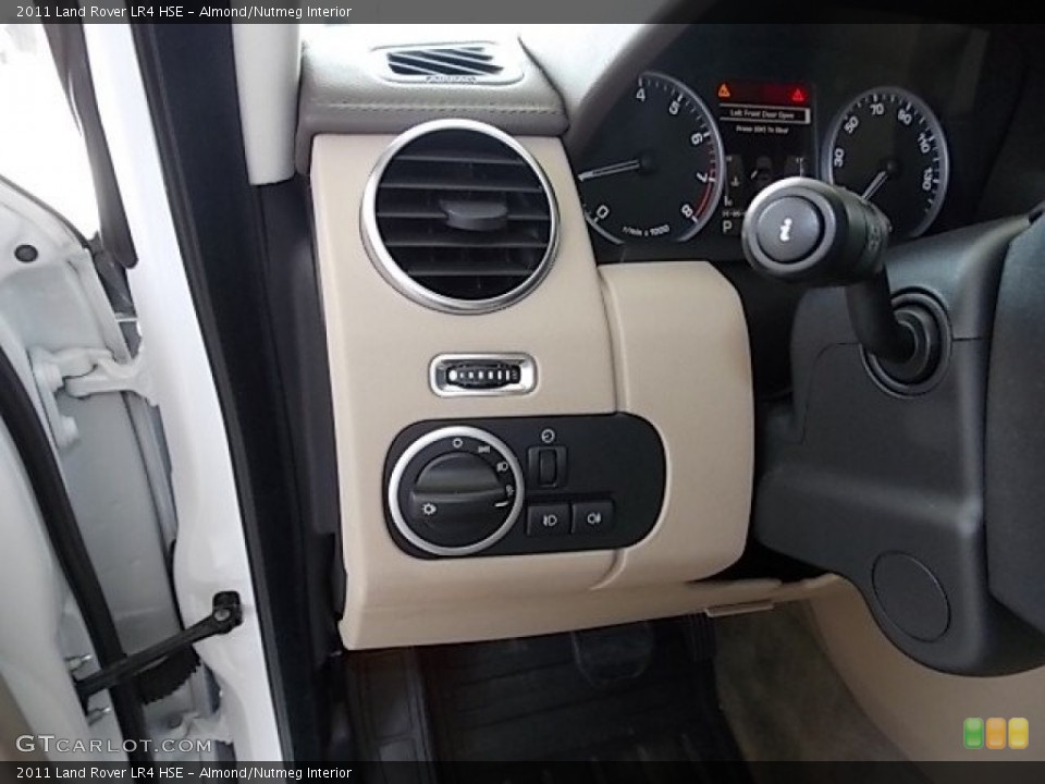 Almond/Nutmeg Interior Controls for the 2011 Land Rover LR4 HSE #85869681