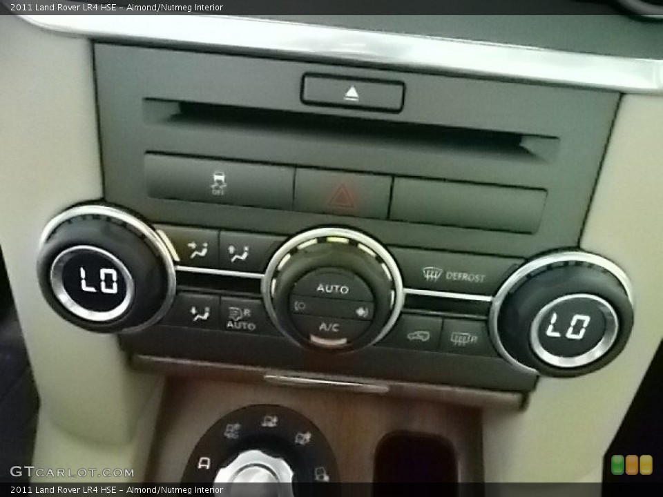 Almond/Nutmeg Interior Controls for the 2011 Land Rover LR4 HSE #85869885