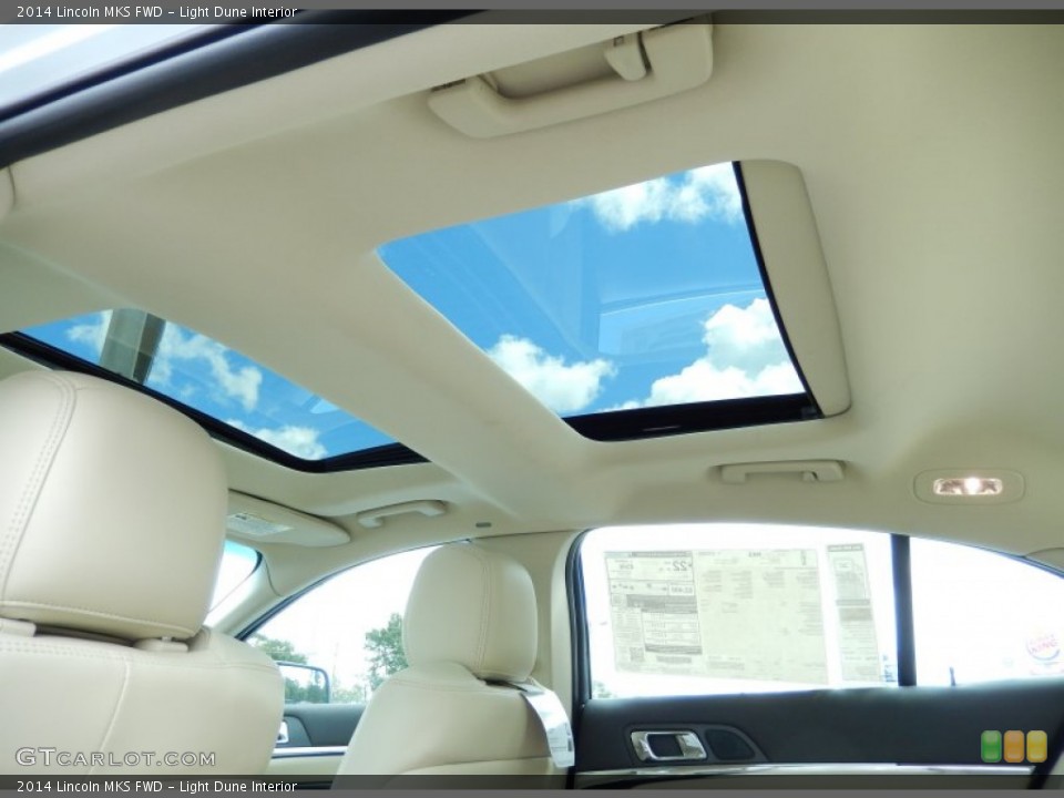 Light Dune Interior Sunroof for the 2014 Lincoln MKS FWD #85872064