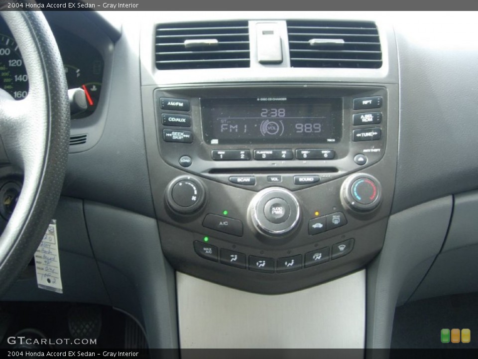 Gray Interior Controls for the 2004 Honda Accord EX Sedan #85876634