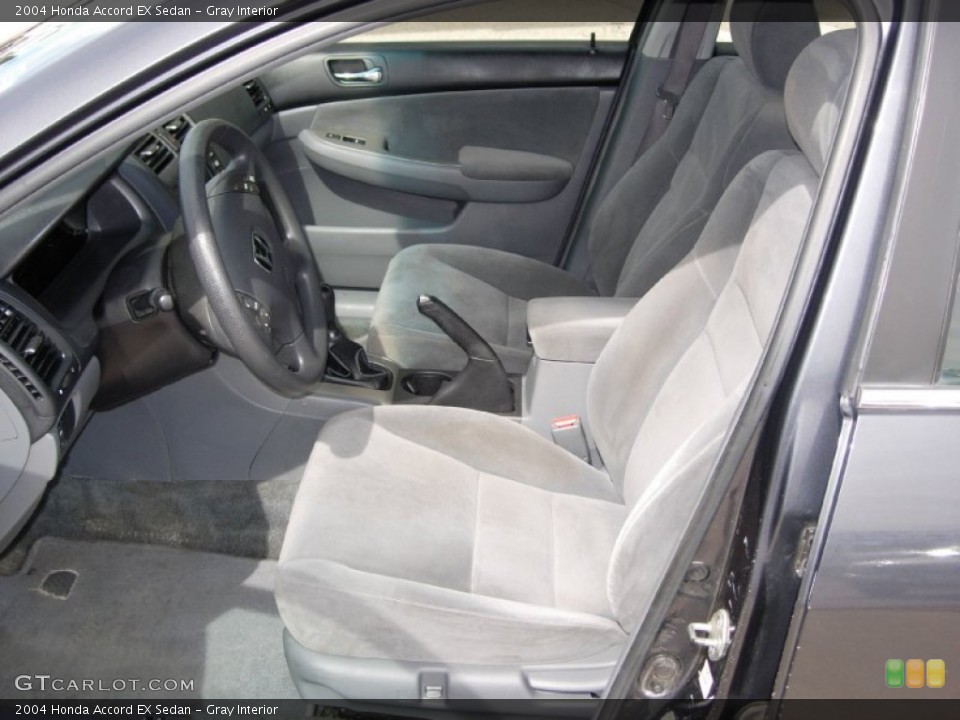 Gray Interior Photo for the 2004 Honda Accord EX Sedan #85876681