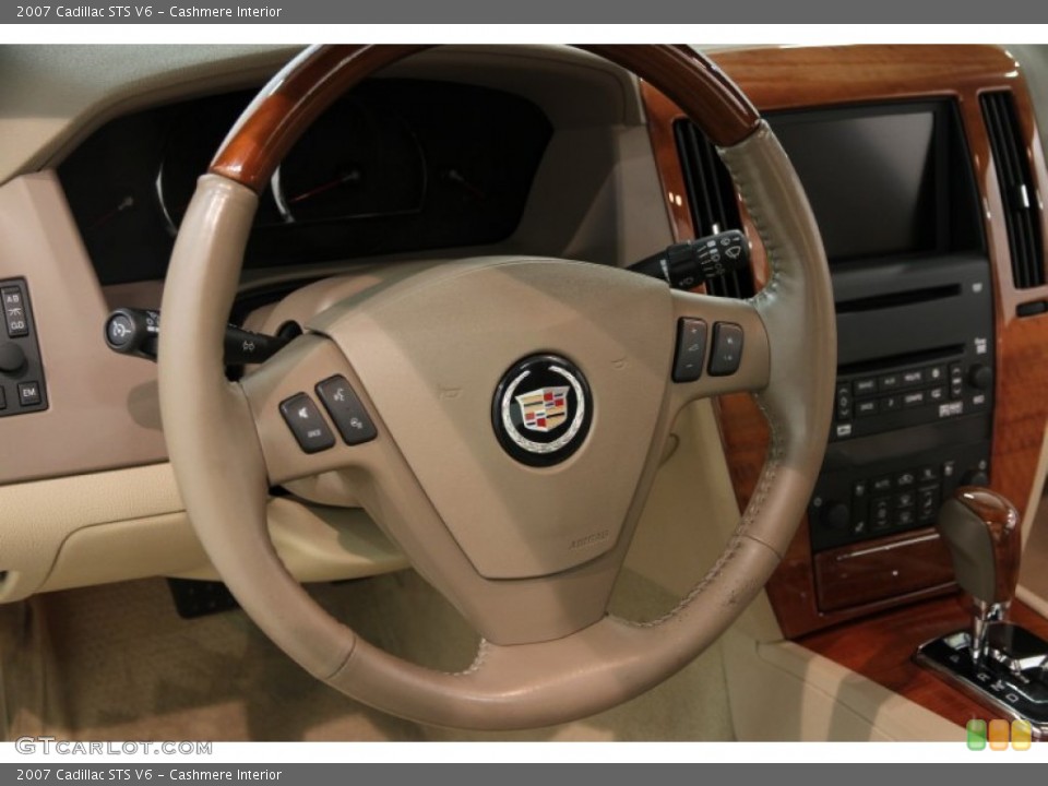 Cashmere Interior Steering Wheel for the 2007 Cadillac STS V6 #85877296