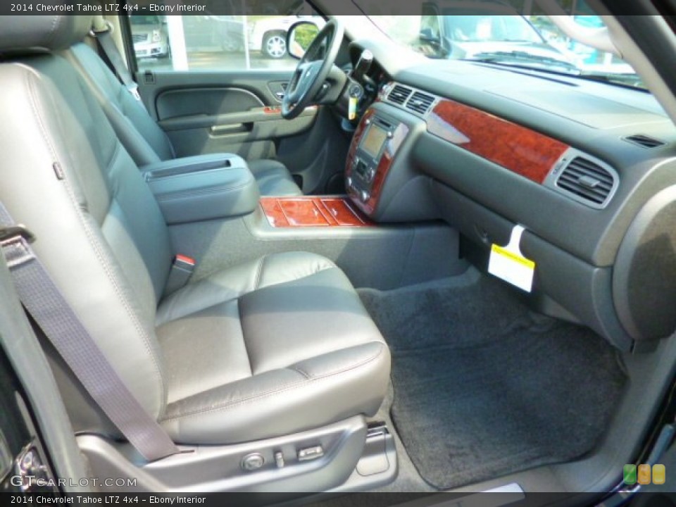 Ebony Interior Front Seat for the 2014 Chevrolet Tahoe LTZ 4x4 #85879207