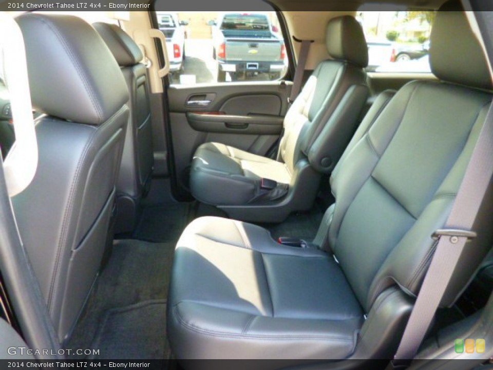 Ebony Interior Rear Seat for the 2014 Chevrolet Tahoe LTZ 4x4 #85879322