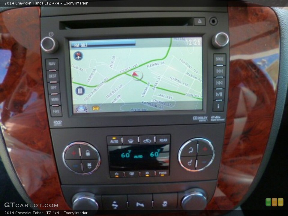 Ebony Interior Navigation for the 2014 Chevrolet Tahoe LTZ 4x4 #85879432