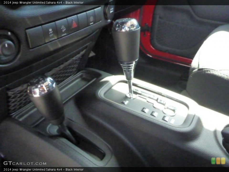 Black Interior Transmission for the 2014 Jeep Wrangler Unlimited Sahara 4x4 #85881046