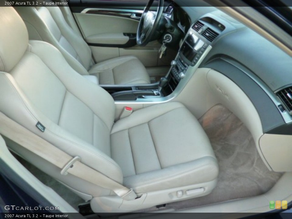 Taupe Interior Front Seat for the 2007 Acura TL 3.2 #85881427