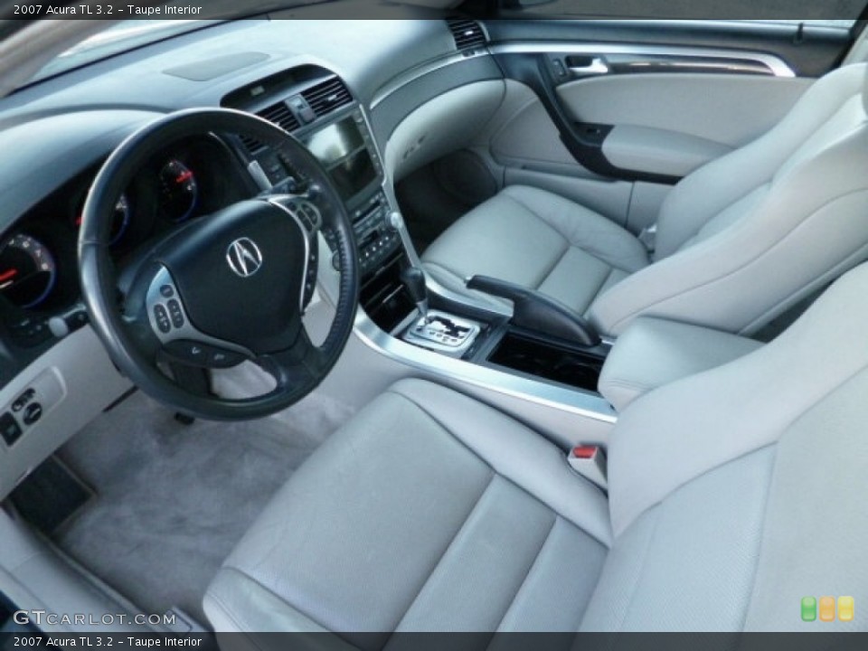 Taupe 2007 Acura TL Interiors