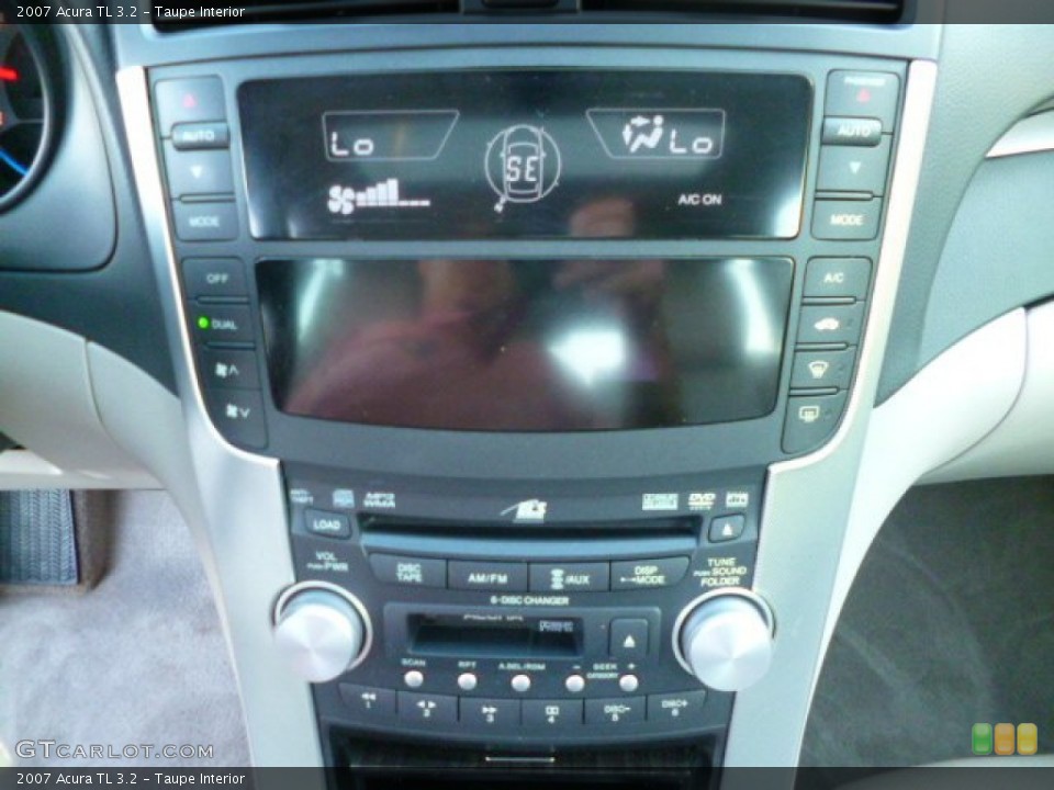 Taupe Interior Controls for the 2007 Acura TL 3.2 #85881805