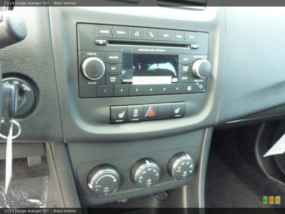 Black Interior Controls for the 2014 Dodge Avenger SXT #85882483