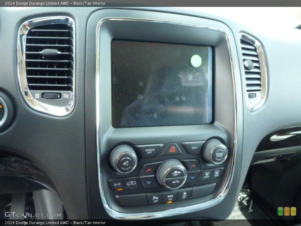 Black/Tan Interior Controls for the 2014 Dodge Durango Limited AWD #85882948