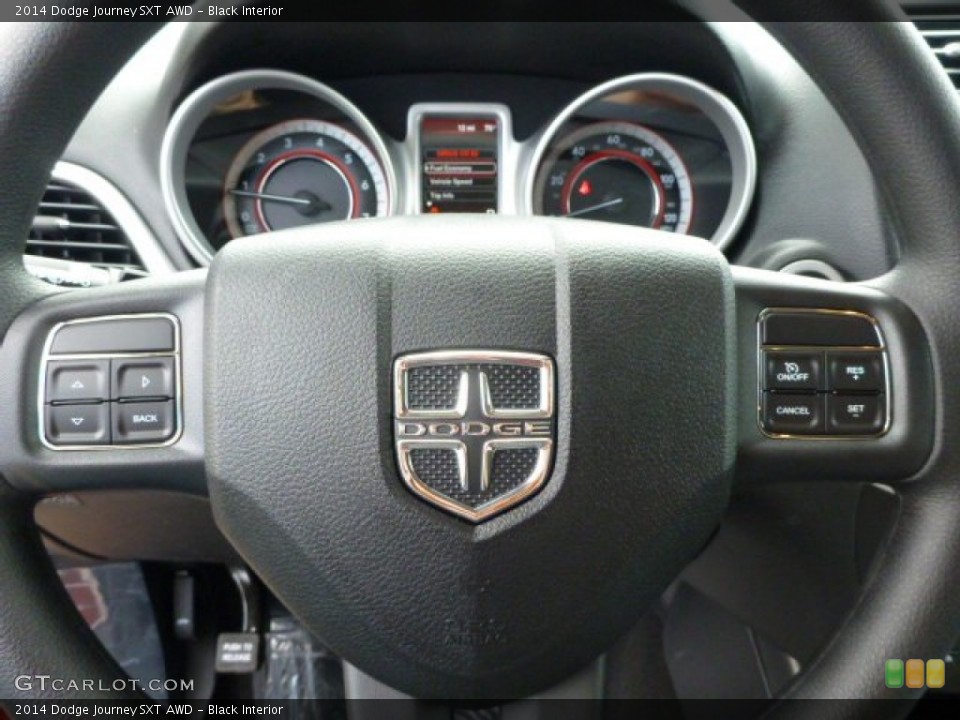 Black Interior Controls for the 2014 Dodge Journey SXT AWD #85883800