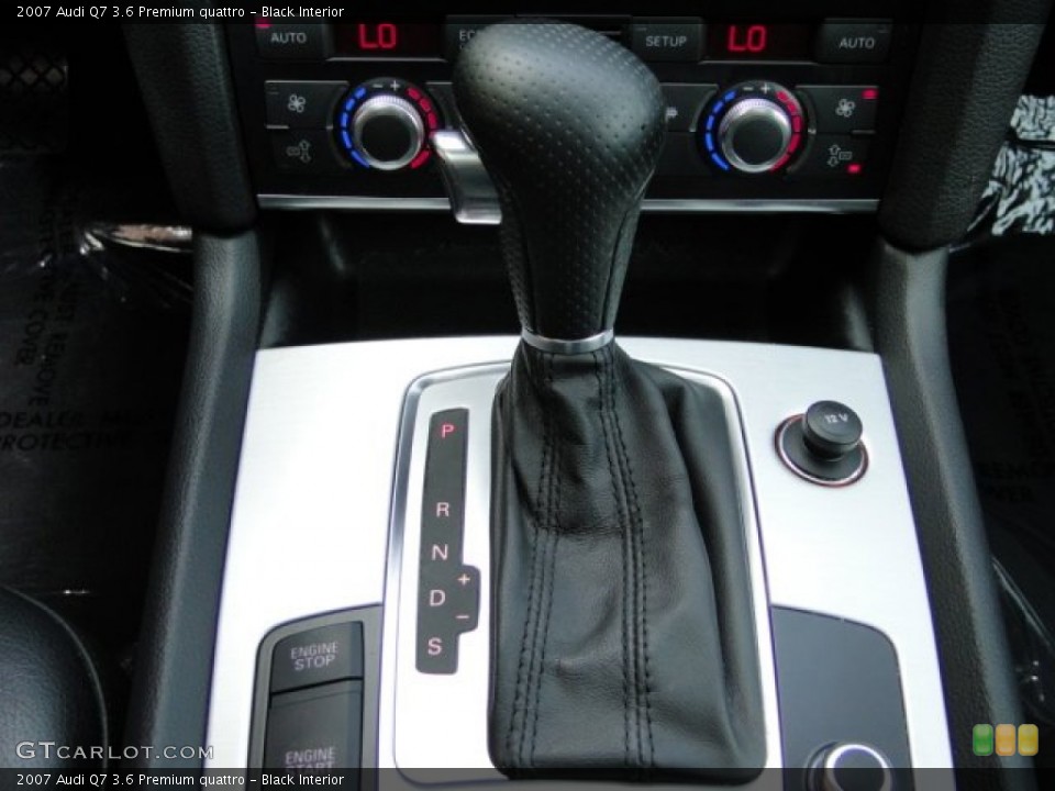 Black Interior Transmission for the 2007 Audi Q7 3.6 Premium quattro #85886959