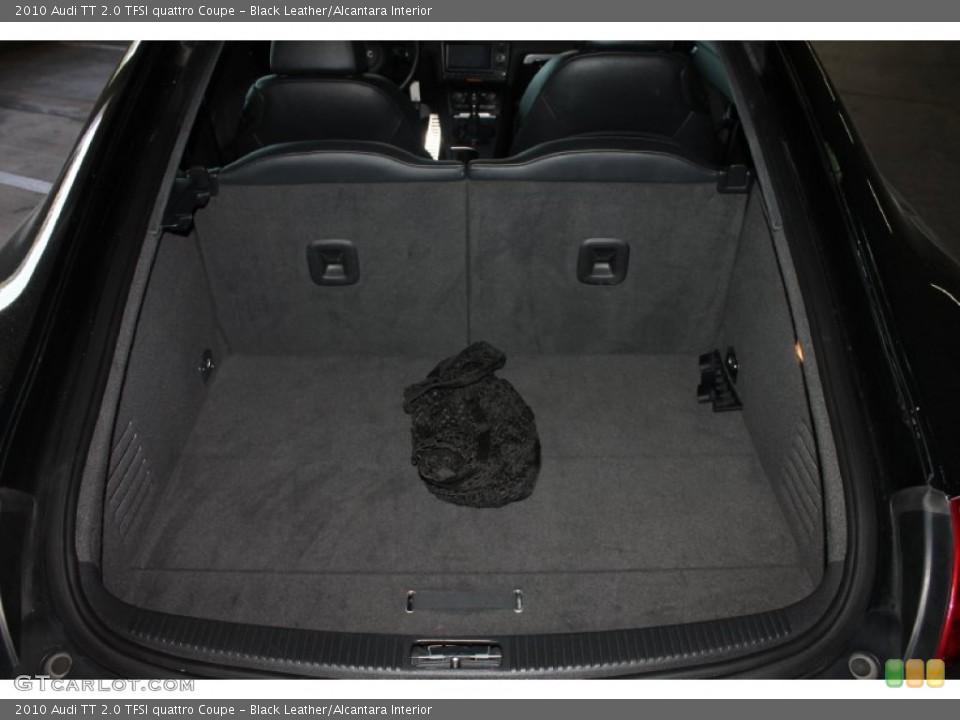 Black Leather/Alcantara Interior Trunk for the 2010 Audi TT 2.0 TFSI quattro Coupe #85887490