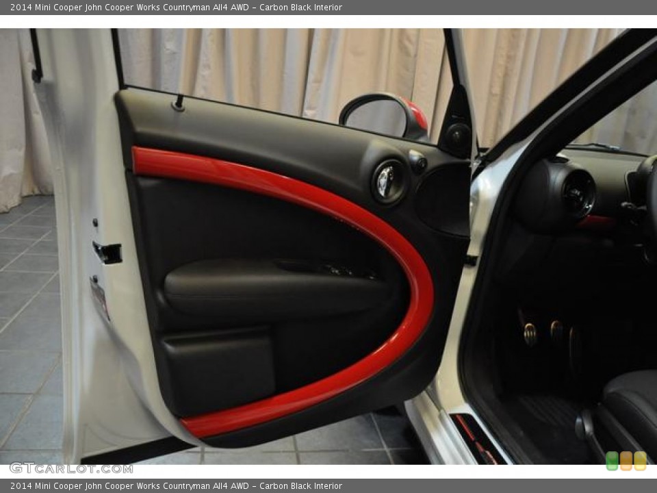Carbon Black Interior Door Panel for the 2014 Mini Cooper John Cooper Works Countryman All4 AWD #85887796