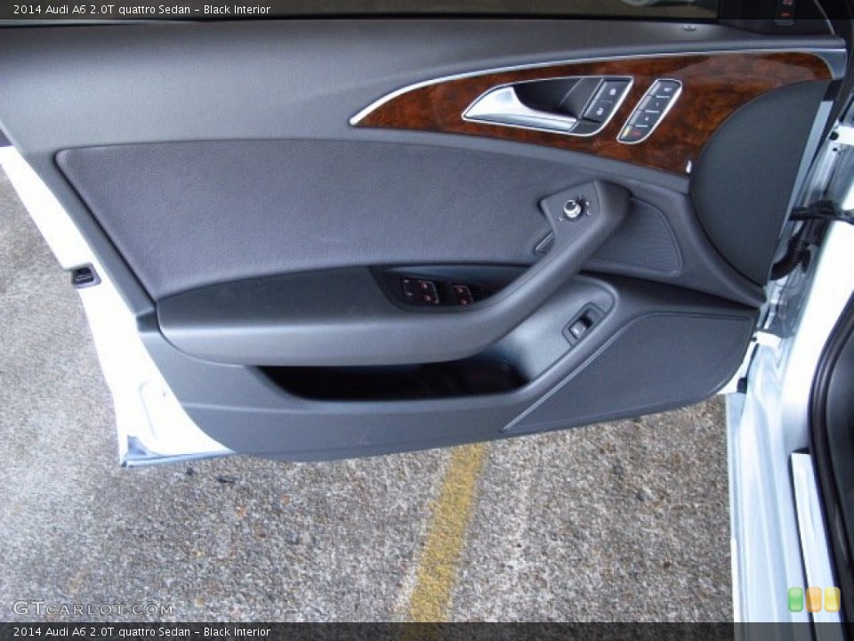 Black Interior Door Panel for the 2014 Audi A6 2.0T quattro Sedan #85889110
