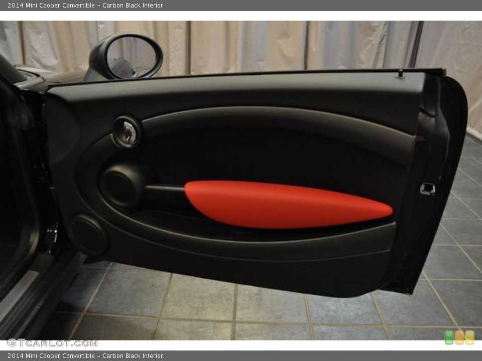Carbon Black Interior Door Panel for the 2014 Mini Cooper Convertible #85889479