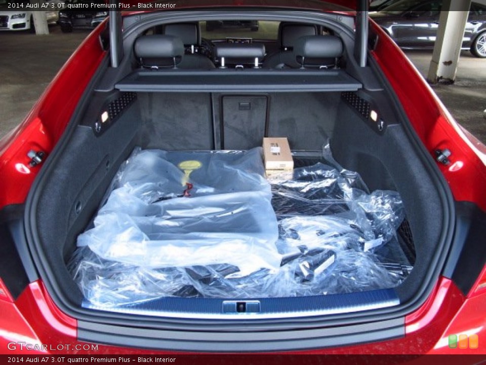Black Interior Trunk for the 2014 Audi A7 3.0T quattro Premium Plus #85889701