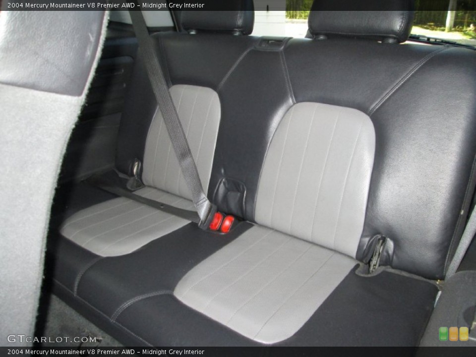 Midnight Grey Interior Rear Seat for the 2004 Mercury Mountaineer V8 Premier AWD #85893019