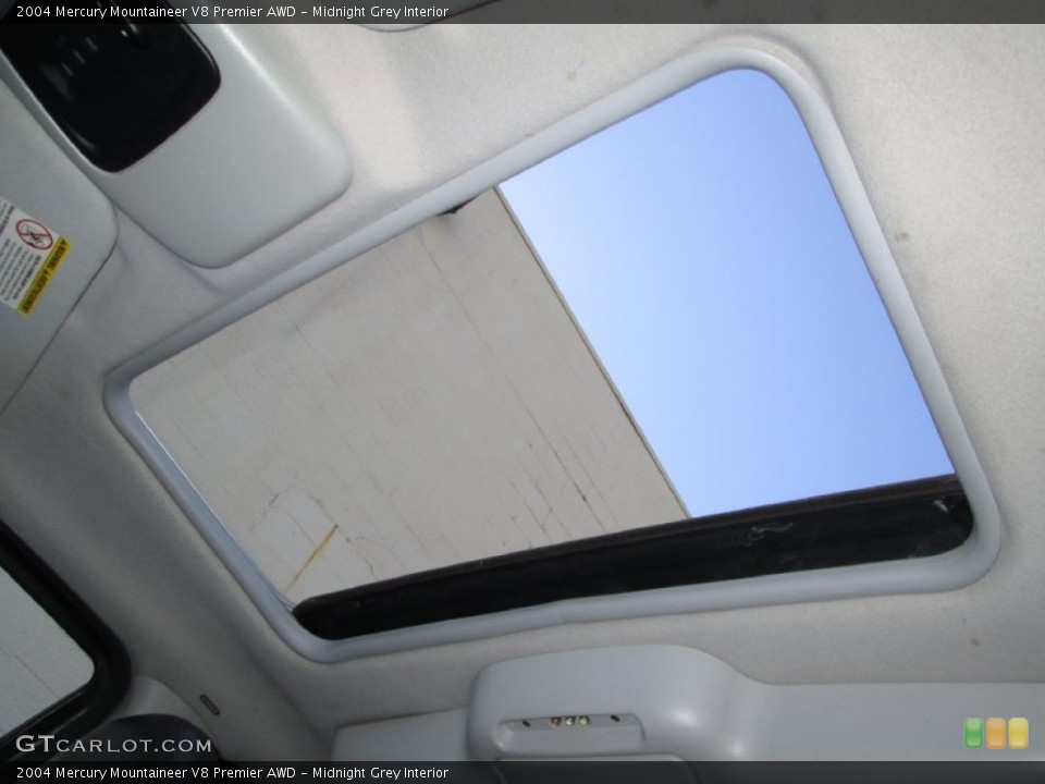 Midnight Grey Interior Sunroof for the 2004 Mercury Mountaineer V8 Premier AWD #85893046