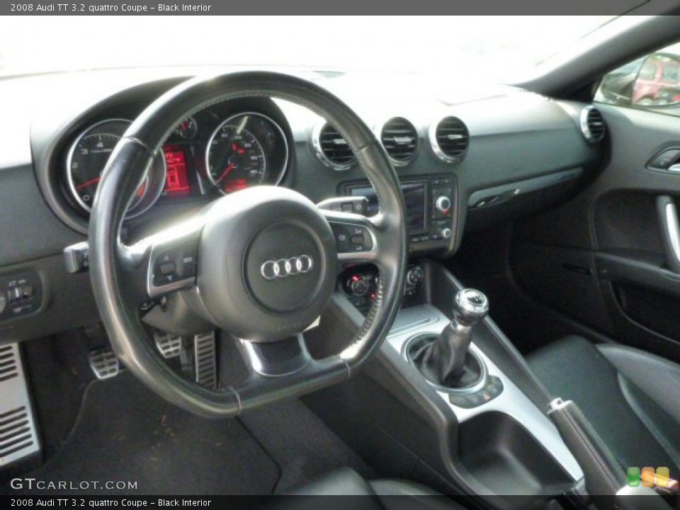 Black Interior Dashboard for the 2008 Audi TT 3.2 quattro Coupe #85896430