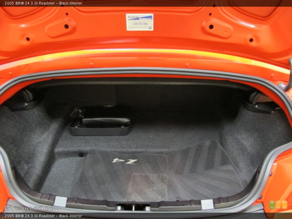 Black Interior Trunk for the 2005 BMW Z4 3.0i Roadster #85897414