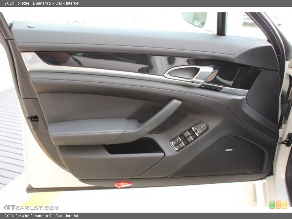 Black Interior Door Panel for the 2010 Porsche Panamera S #85899502