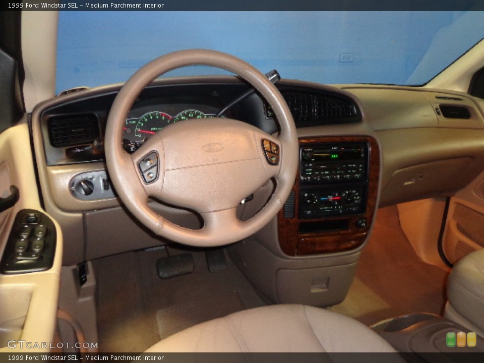 Medium Parchment Interior Dashboard for the 1999 Ford Windstar SEL #85899871