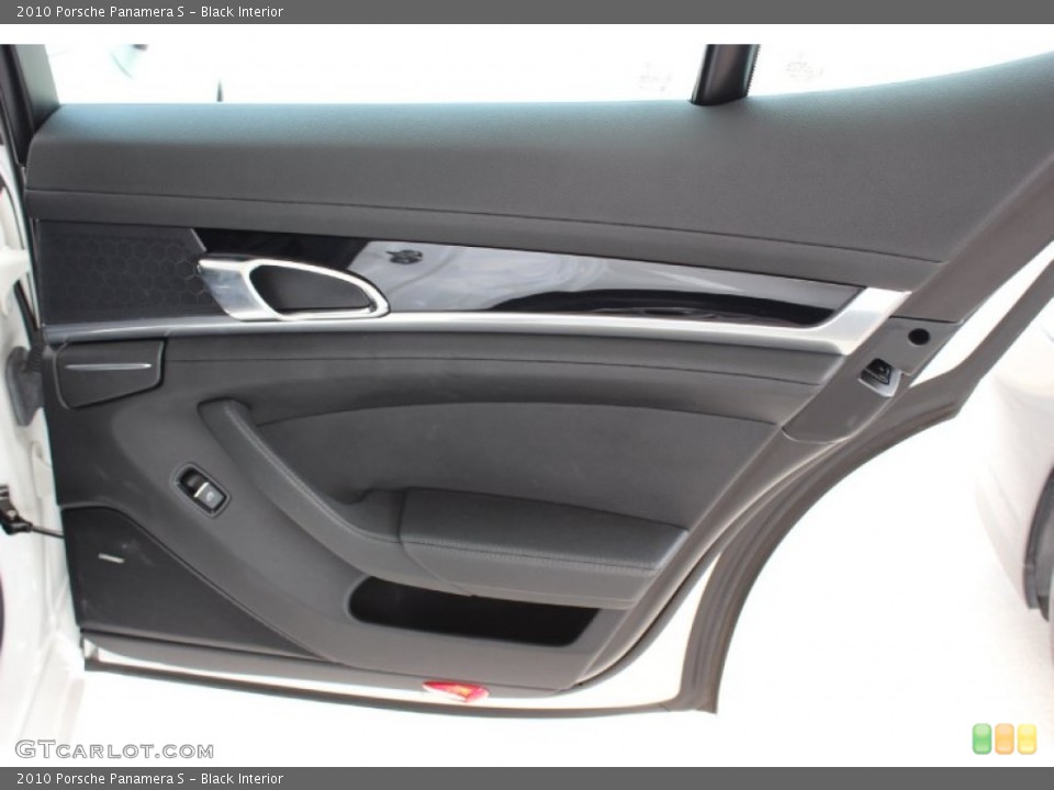 Black Interior Door Panel for the 2010 Porsche Panamera S #85900276